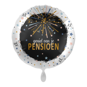 Folieballon Geniet van je Pensioen 45cm