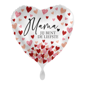 Folieballon Mama jij bent de liefste 45cm