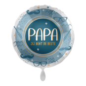 Folieballon Papa je bent de beste 45cm