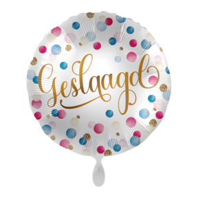 Folieballon Geslaagd 45cm