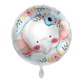 Folieballon Cute Elephant 45cm