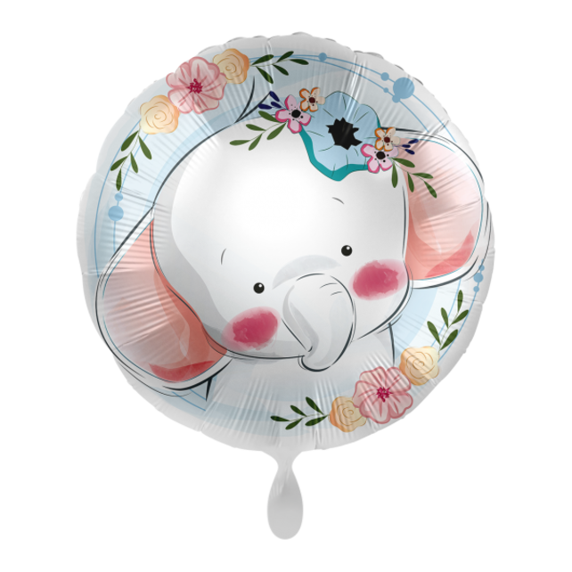 Folieballon Cute Elephant 45cm