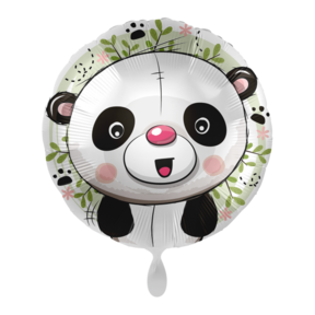 Folieballon Happy Panda 45cm