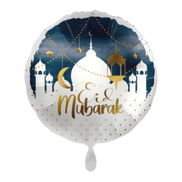 Folieballon Eid Mubarak 45cm