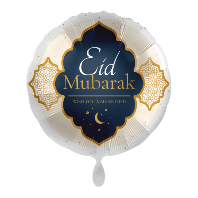 Folieballon Blessed Eid Mubarak 45cm