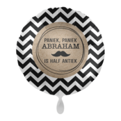 Folieballon Abraham half antiek 45cm