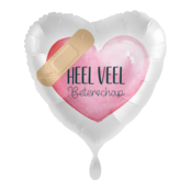 Folieballon Heel veel beterschap 45cm