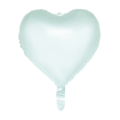 Hart folieballon pastel Groen Watercolor Hearts 45cm