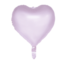 Hart folieballon pastel Paars Watercolor Hearts 45cm