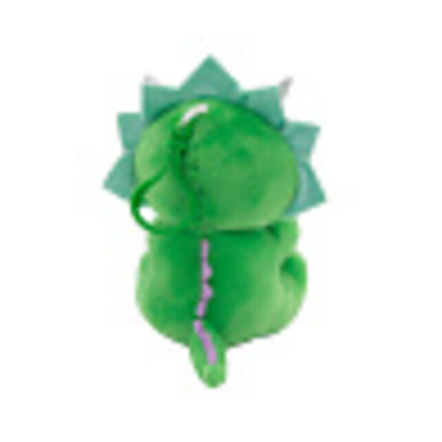 Pluche dino ballongewicht 2-in-1 – 11 cm – voor 20 ballonnen