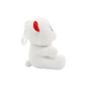 Pluche ijsbeer ballongewicht 2-in-1 – 11 cm – voor 20 ballonnen