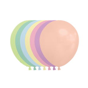Gekleurde Ballonnen Pastel 13cm 100 stuks