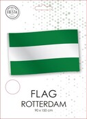 Vlag Rotterdam 150x90 cm – Groen-Wit Rotterdamse Stijl Vlag Rotterdam 150x90 cm – Groen-Wit Rotterdamse Stijl