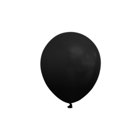Zwarte Ballonnen 13cm 100 stuks