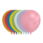 Metallic & Parel Ballonnen 13 cm – 100 stuks – Gemixte Kleuren