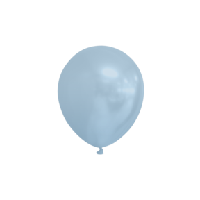 Parel licht blauwe Ballonnen 13cm 100 stuks