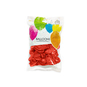 Rode Ballonnen 13 cm – 100 stuks – Krachtige Feestkleur