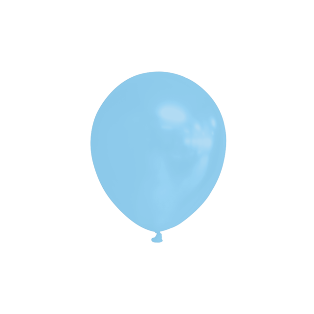 Baby Blauwe Ballonnen 13 cm – 100 stuks – Zacht & Lief