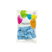Baby Blauwe Ballonnen 13 cm – 100 stuks – Zacht & Lief