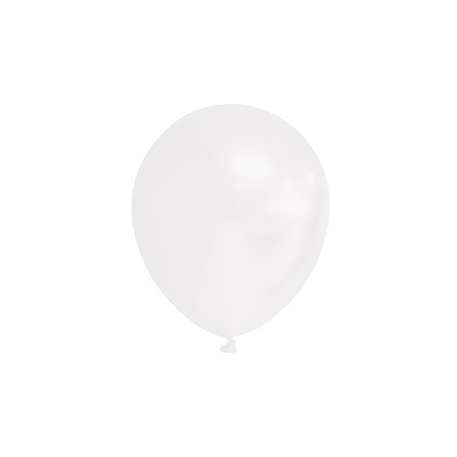 Witte Ballonnen 13 cm – 100 stuks – Neutraal & Stijlvol