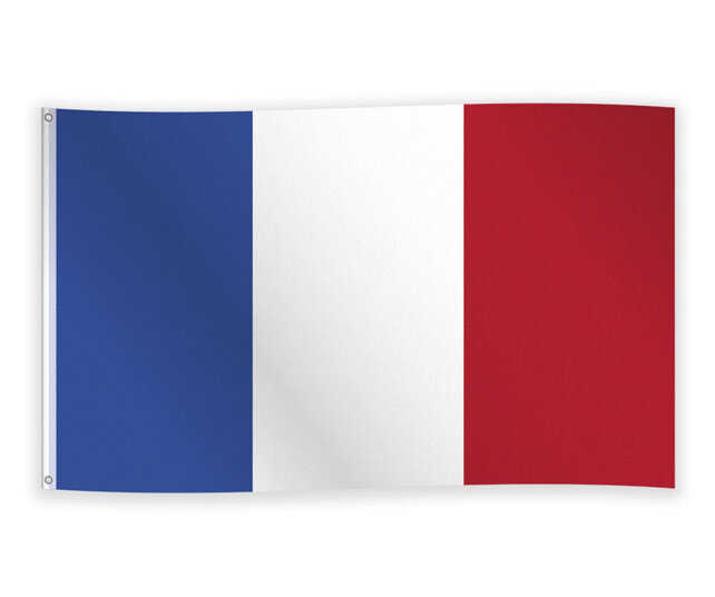 Vlag Frankrijk 150x90 cm – Franse Tricolore Blauw Wit Rood