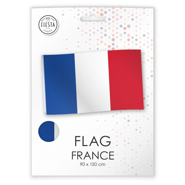 Vlag Frankrijk 150x90 cm – Franse Tricolore Blauw Wit Rood