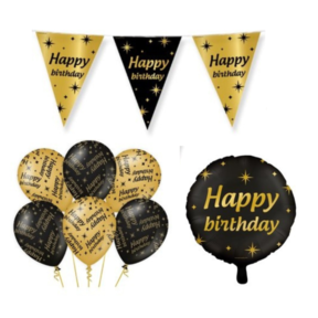 Classy Party Happy Birthday verjaardag versiering pakket