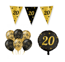 21 jaar Classy Versiering pakket - S