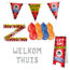 Feest-vieren Welkom Thuis Verkeersbord Versiering pakket - L Feest-vieren Welkom Thuis Verkeersbord Versiering pakket - L