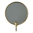 House Vitamin Kaarsenhouder rond met spiegel - Goud