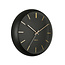 Karlsson Wandklok Globe Design Armando Breeveld zwart