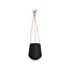pt.living Hangende bloempot Skittle medium - Black
