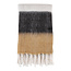 House Nordic Sintra Blanket - Blanket in black/white/brown acrylic 170x130 cm