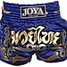 Joya Kickboks broekje "Pro Thai" 38 Blauw met goud