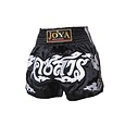 Joya Kickboks broekje"Pro Thai" 25 Zwart met wit