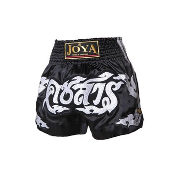 Joya Kickboks broekje"Pro Thai" 25 Zwart met wit