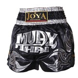 Joya Kickboks broekje"Pro Thai" 23 Zwart met zilver