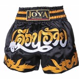 Joya Kickboks broekje"Pro Thai 29 Zwart met geel