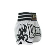 Joya Kickboks broekje "TL" 04 Wit met zwart