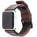 Marque 123watches Apple Watch bracelet militaire en nylon - marron