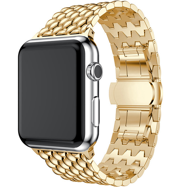Marque 123watches Apple Watch dragon s échantillons lien bracelet - or