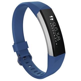Marque 123watches Fitbit Alta sport bracelet - bleu foncé