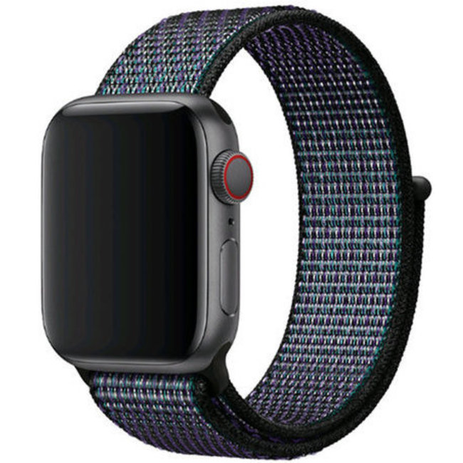 Apple Watch nylon sport loop bracelet - hyper raisin