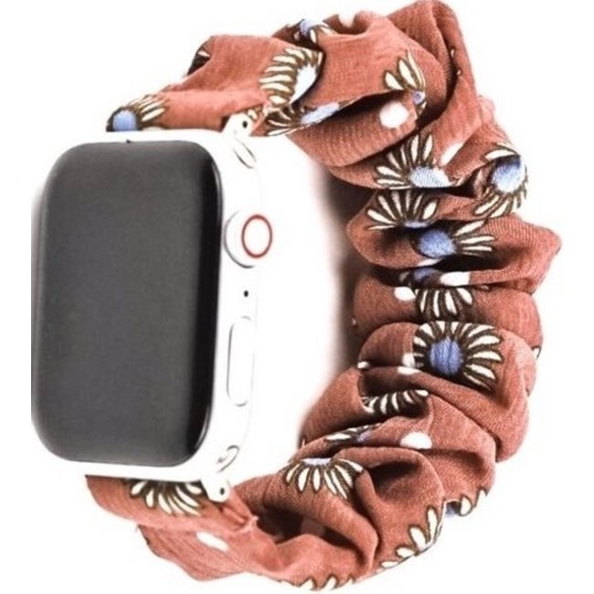 Marque 123watches Apple Watch Scrunchie bracelet - Marguerite