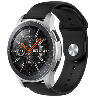 Marque 123watches Bracelet en silicone Samsung Galaxy Watch - Noir