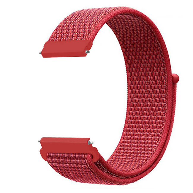 Bracelet Sport en Nylon pour Polar Ignite - rouge