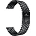 Marque 123watches Samsung Galaxy Watch  Bracelet ˆ maillons en acier de poisson - Noir