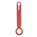 Marque 123watches Porte-clés à boucle en silicone AirTag - Rouge