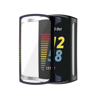 Marque 123watches Fitbit Charge 5 Étui souple - bleu