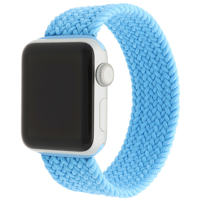 Apple Watch solo tressé bracelet - bleu ciel